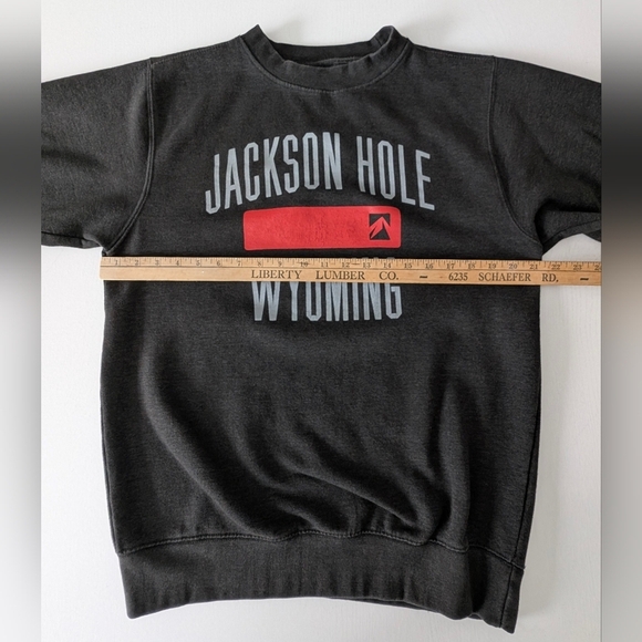 Jackson Hole Wyoming Sweatshirt Men's Medium Outfitter Trading Co. - Picture 8 of 10